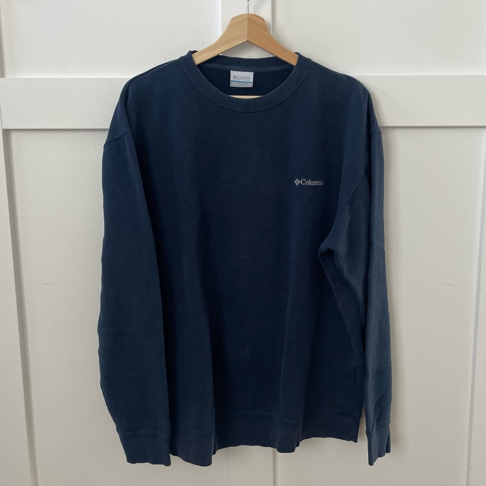 Columbia Crewneck Sweatshirt Navy Blue